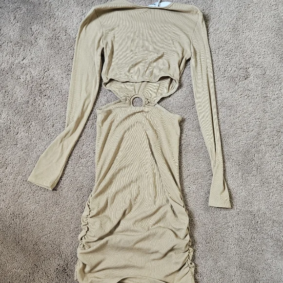 Ribbed mini dress - Picture 6 of 6